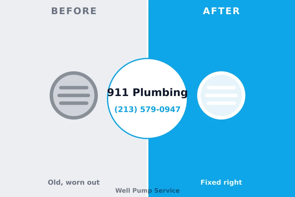 Before and after: plumbing company Vienna, VA